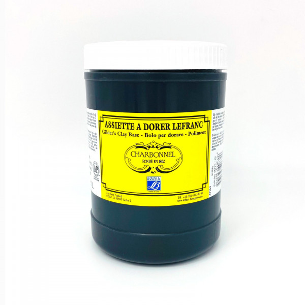 Assiette à dorer - Lefranc & Bourgeois - Rouge